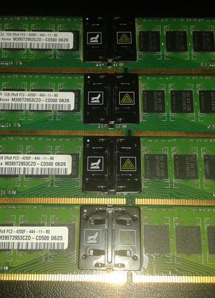 Модуль памяти Samsung, M395T2953CZD-CD500, DDR2 PC-4200 533MHz...
