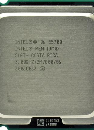 Процессор Intel Pentium Dual-Core E5700 3,00GHz/2M/800 (SLGTH)...
