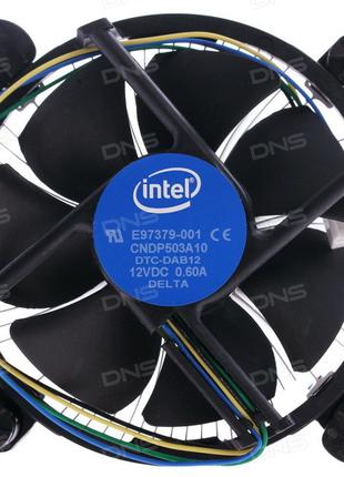 Кулер Intel original s1150/1155/1156, алюминий, бу
