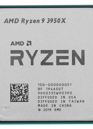 Процессор AMD Ryzen 9 3950X 3.5GHz/64M (100-000000051) sAM4, tray