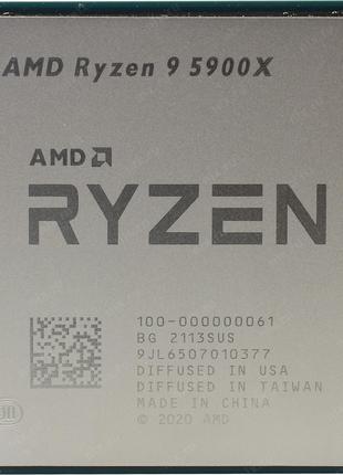 Процессор AMD Ryzen 9 5900X 3.7GHz/64M (100-000000061) sAM4, tray