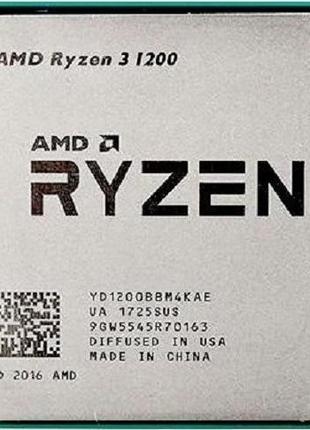 Процессор AMD Ryzen 3 1200 3.1GHz/8M (YD1200BBM4KAF) sAM4, tray