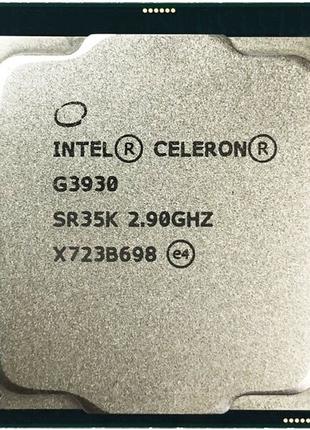 Процессор Intel Celeron G3930 2.90GHz/2Mb/8GT/s (SR35K) s1151,...