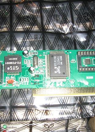 Сетевая карта @LUX LLC-100 10/100M PCI, chip Realtek 8139D, OEM