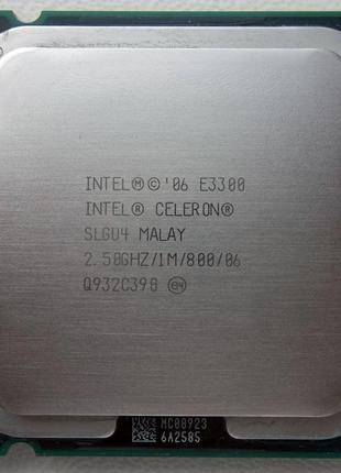 Процессор Intel Celeron Dual-Core E3300 2.50GHz/1M/800 (SLGU4)...