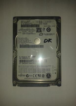 Жесткий диск Fujitsu 320GB 5400rpm 8MB MGZ2320BH G2 SATA, 2.5"...