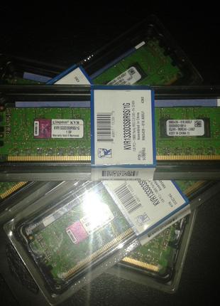 Модуль памяти Kingston, KVR1333D3S8R9S/1G, DDR3 PC-10600 1333M...