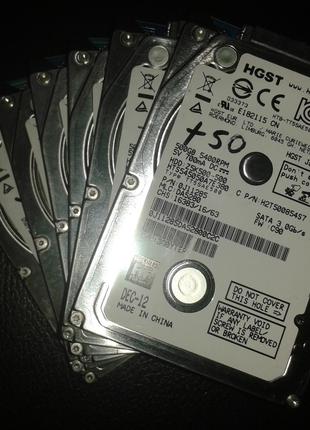 Жесткий диск Hitachi 500Gb SataII 2,5"