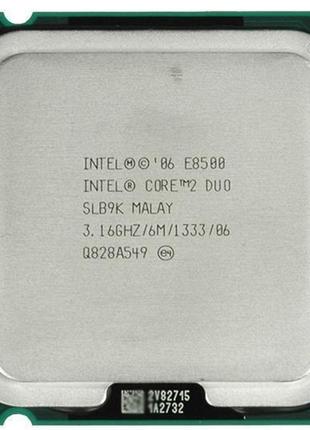 Процессор Intel Core 2 Duo E8500 3.16GHz/6M/1333 (SLB9K) s775,...