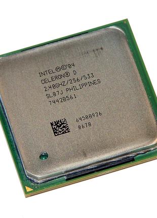 Процессор Intel Celeron D 320 2.40GHz/256/533 (SL87J) s478, tray