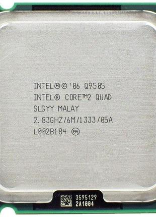 Процессор Intel Core 2 Quad Q9505 2.83GHz/6M/1333 (SLGYY) s775...