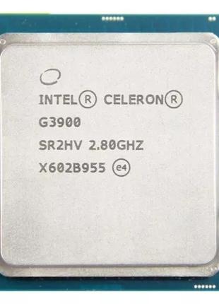 Процессор Intel Celeron G3900 2.80GHz/2Mb/8GT/s (SR2HV) s1151,...
