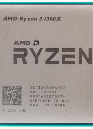 Процессор AMD Ryzen 3 1300X 3,5GHz/8M/5,0GT/s (YD130XBBAEMPK) ...