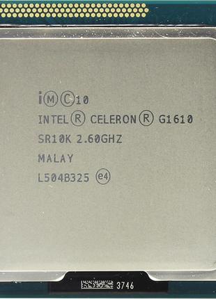 Процессор Intel Celeron Dual-Core G1610 2.60GHz/2M/5GT/s (SR10...