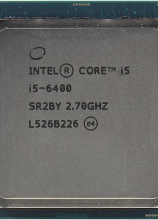 Процессор Intel Core i5-6400 2.70GHz/6MB/8GT/s (SR2BY) s1151, ...