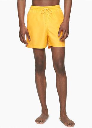 Новые шорты - плавки calvin klein (ck swim mango orange shorts...