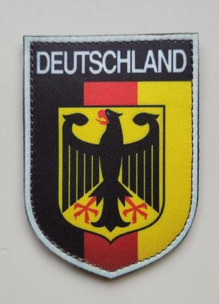 Шеврон "Deutschland" немецкий флаг Германии Шевроны на заказ В...