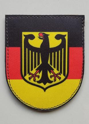 Шеврон флаг Германии (Deutschland) немецкий флаг Шевроны на за...
