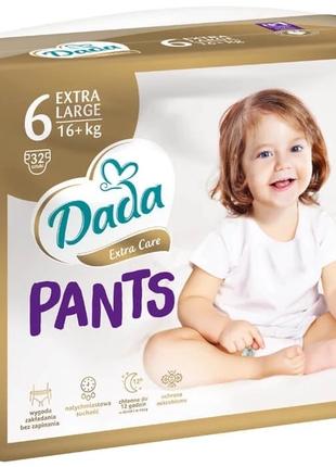 Підгузки - трусики Dada Extra Care Pants 6 EXTRA LARGE для діт...
