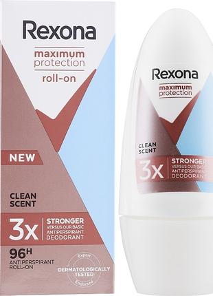 Сильный дезодорант 96 часов Rexona Maximum Protection Clean Sc...
