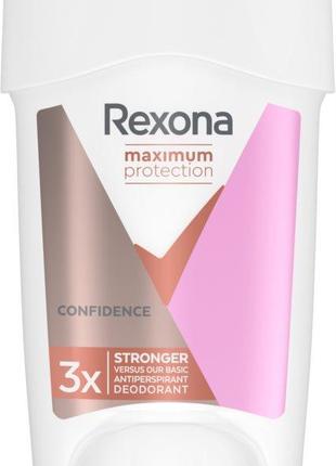 Rexona Maximum Protection Confidence кремовый антиперспирант