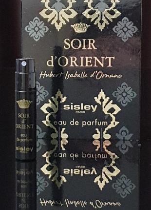 Оригинальный пробник sisley soir d'orient eau de parfum _1,4ml