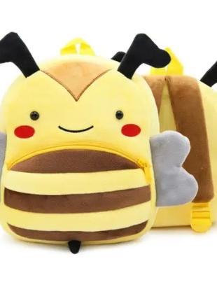 Детский плюшевый рюкзак Пчелка