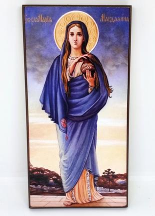 Икона Марии Магдалины для дома 22*11 см