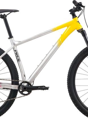 Велосипед 29" Pride REVENGE 9.2 рама - XL 2023 желтый, 22"