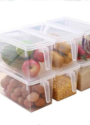 Прозорий контейнер для зберігання продуктів в холодильник, GP2...