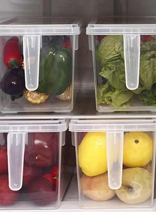Прозорий контейнер для зберігання продуктів в холодильник, GP1...