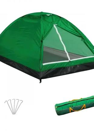 Палатка для кемпинга двухместная, зеленая, Gp, хорошего качест...