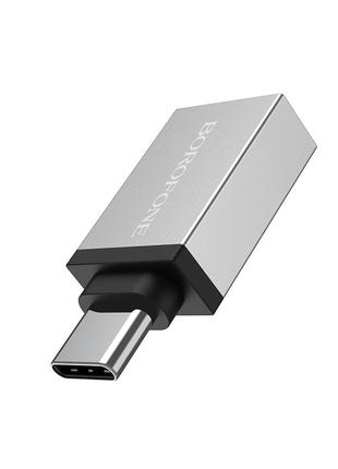 Переходник адаптер Type-C на USB скоростной USB 3.0 Borofone B...