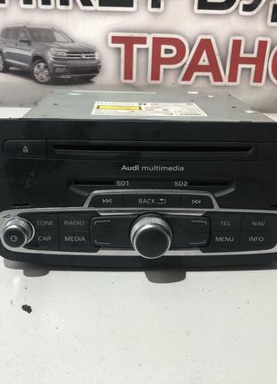 8U0035664E Блок управления радио навигацией Audi Q3 11-14
