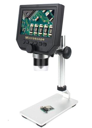 Цифровой микроскоп G600+ /монитор 4.3"/штатив/запись фото,виде...