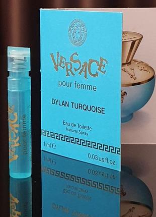 Оригинальный пробник versace dylan turquoise pour femme eau de...