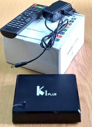 Приставка K1 Plus Android 7,1 + DVB-T2 + спутниковое DVB-S2 HD...