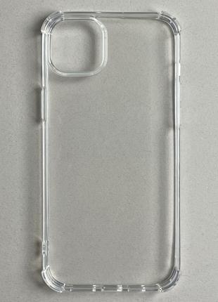 Чохол - накладка (бампер) для iPhone 14 Plus прозорий силіконовий