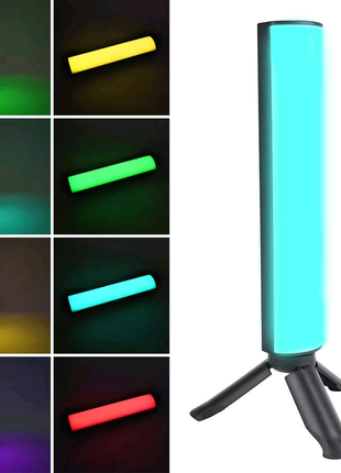 Портативна світлодіодна RGB LED відеолампа W200