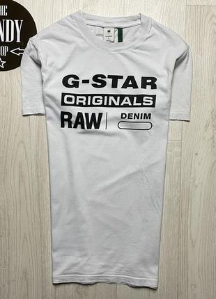 Мужская футболка g-star raw, размер s-m