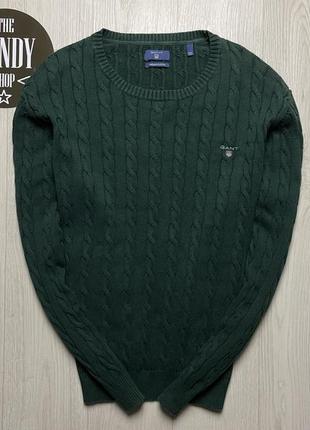Мужской премиальный свитер gant, размер 2xl