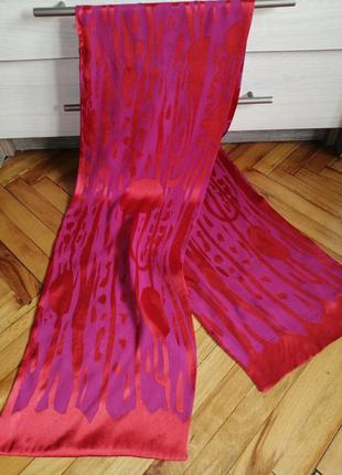 Сатиновий подвійний шарф beckford silk