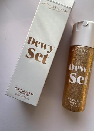 Anastasia beverly hills dewy set setting spray фиксатор