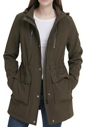 Dkny softshell jacket anorak парка плащ на флісі