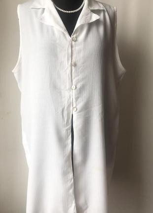 Белая рубашка- туника
