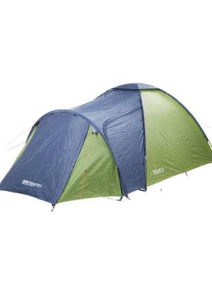 Палатка туристическая трехместная кемпинг solid 3
