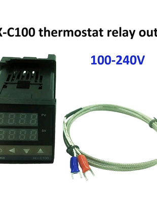Терморегулятор до 400 градусів з термопарою К