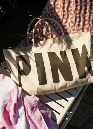 Сумка - шоппер из серии pink от victoria’s secret