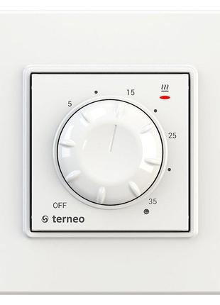 Терморегулятор Terneo ROL Белый - настенный для инфракрасных п...