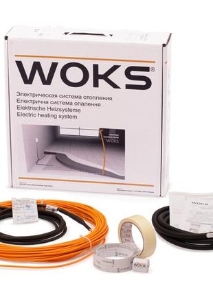 Нагревательный кабель Woks-10 300 Вт, 31 м, (1,9-2,5 м.кв) - т...